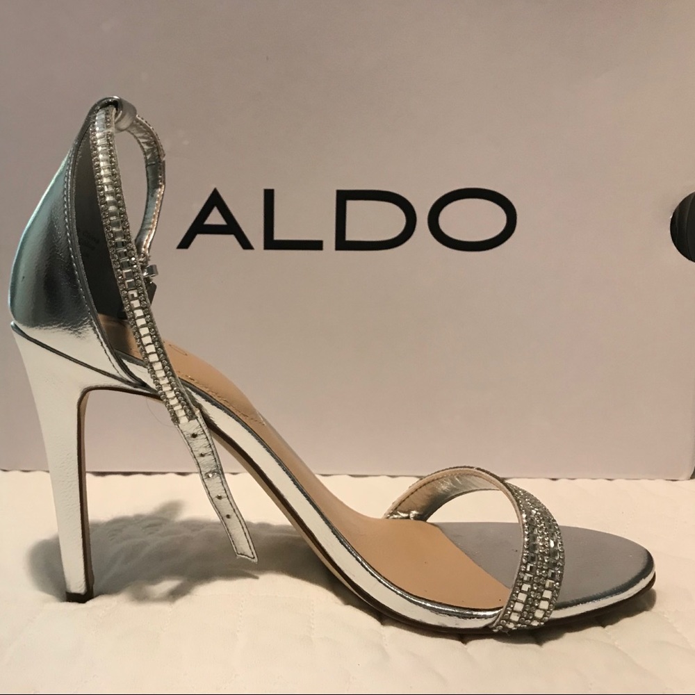 Also Sliver High Heels - Picture 1 of 2